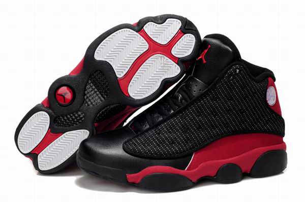 Air Jordan Retro 13 XIII SuperA Black Varsity Red White